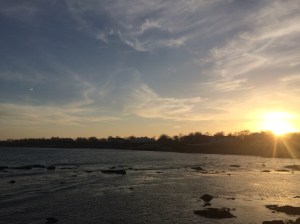 It's like wearing a certain sort of sky.